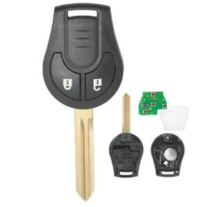 nissan remote k13 key fob micra chip button juke 433mhz id46 keys keyecu march k14 fcc d46